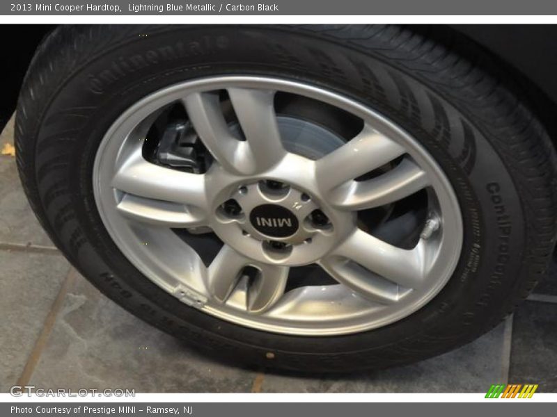 Lightning Blue Metallic / Carbon Black 2013 Mini Cooper Hardtop