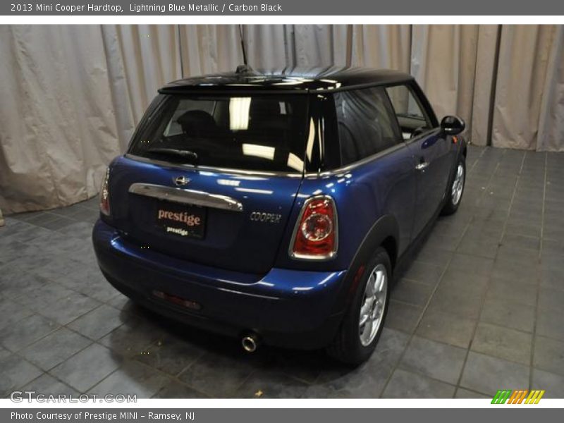 Lightning Blue Metallic / Carbon Black 2013 Mini Cooper Hardtop