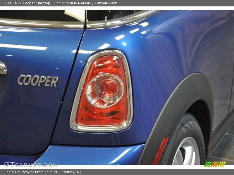 Lightning Blue Metallic / Carbon Black 2013 Mini Cooper Hardtop