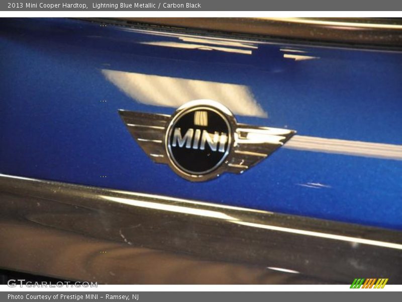 Lightning Blue Metallic / Carbon Black 2013 Mini Cooper Hardtop
