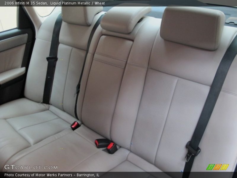 Liquid Platinum Metallic / Wheat 2006 Infiniti M 35 Sedan