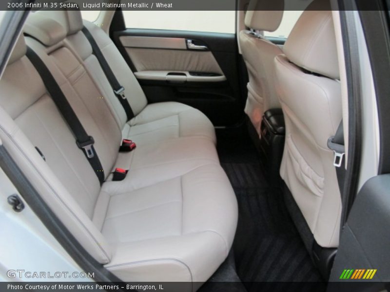 Liquid Platinum Metallic / Wheat 2006 Infiniti M 35 Sedan