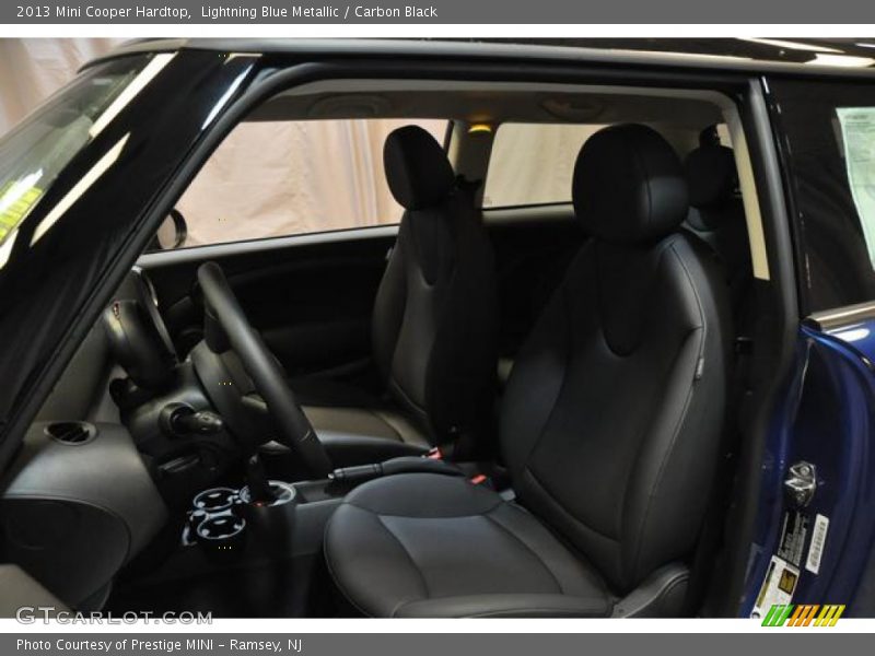 Lightning Blue Metallic / Carbon Black 2013 Mini Cooper Hardtop