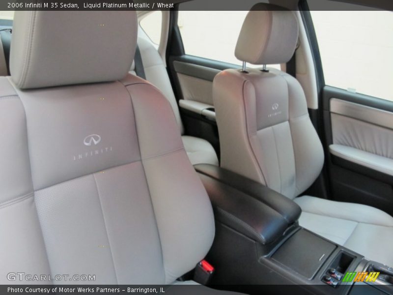 Liquid Platinum Metallic / Wheat 2006 Infiniti M 35 Sedan