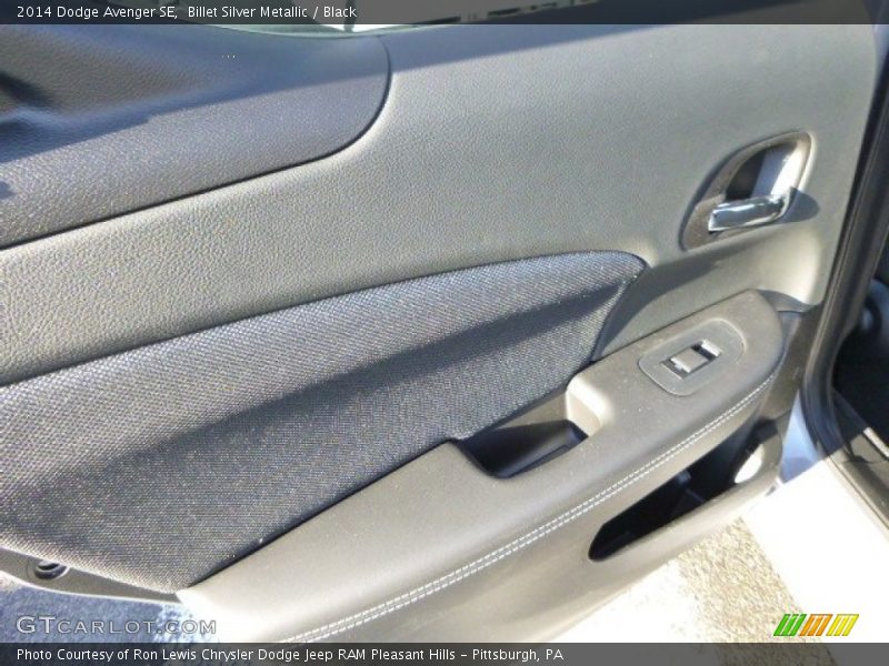 Billet Silver Metallic / Black 2014 Dodge Avenger SE