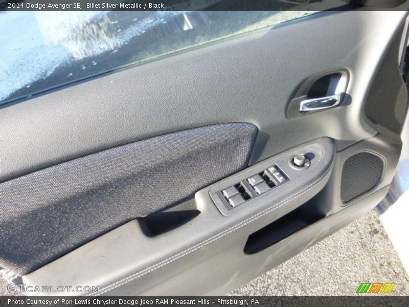 Billet Silver Metallic / Black 2014 Dodge Avenger SE