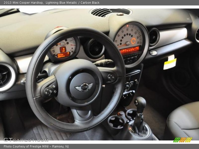 Lightning Blue Metallic / Carbon Black 2013 Mini Cooper Hardtop