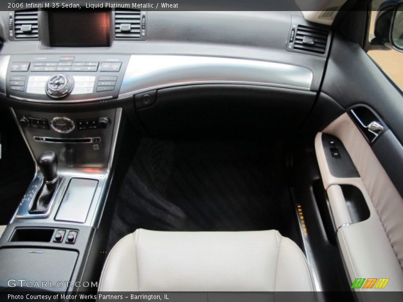 Liquid Platinum Metallic / Wheat 2006 Infiniti M 35 Sedan