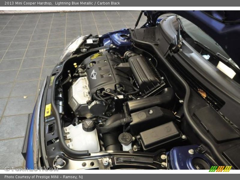 Lightning Blue Metallic / Carbon Black 2013 Mini Cooper Hardtop