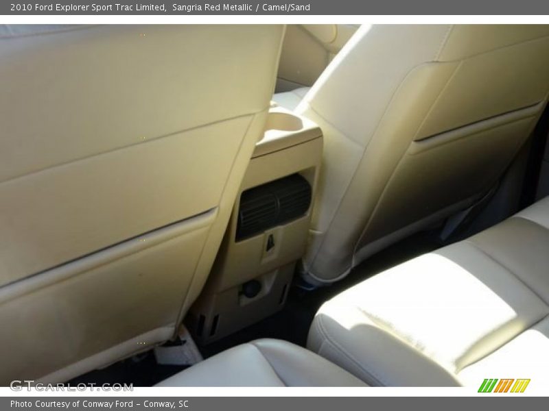 Sangria Red Metallic / Camel/Sand 2010 Ford Explorer Sport Trac Limited