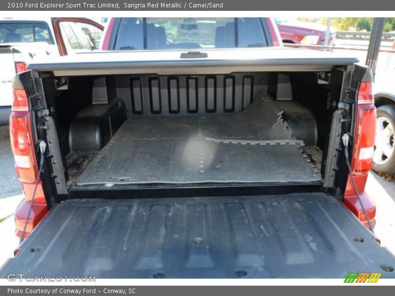 Sangria Red Metallic / Camel/Sand 2010 Ford Explorer Sport Trac Limited