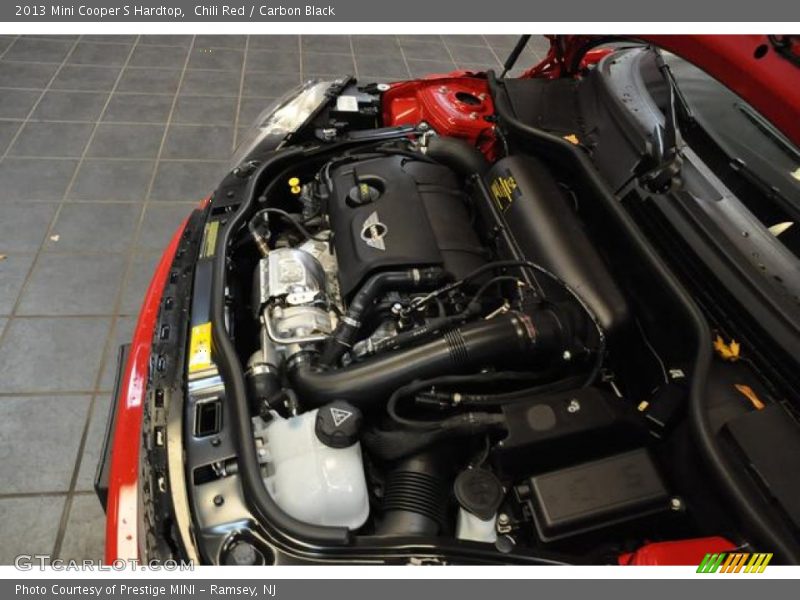 Chili Red / Carbon Black 2013 Mini Cooper S Hardtop