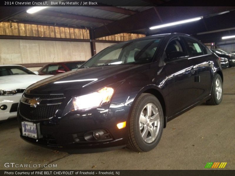 Blue Ray Metallic / Jet Black 2014 Chevrolet Cruze LT