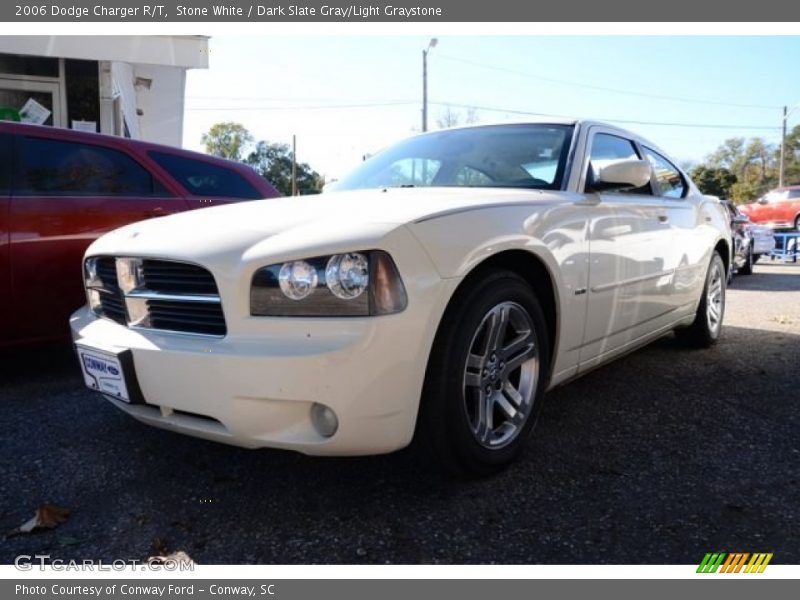 Stone White / Dark Slate Gray/Light Graystone 2006 Dodge Charger R/T
