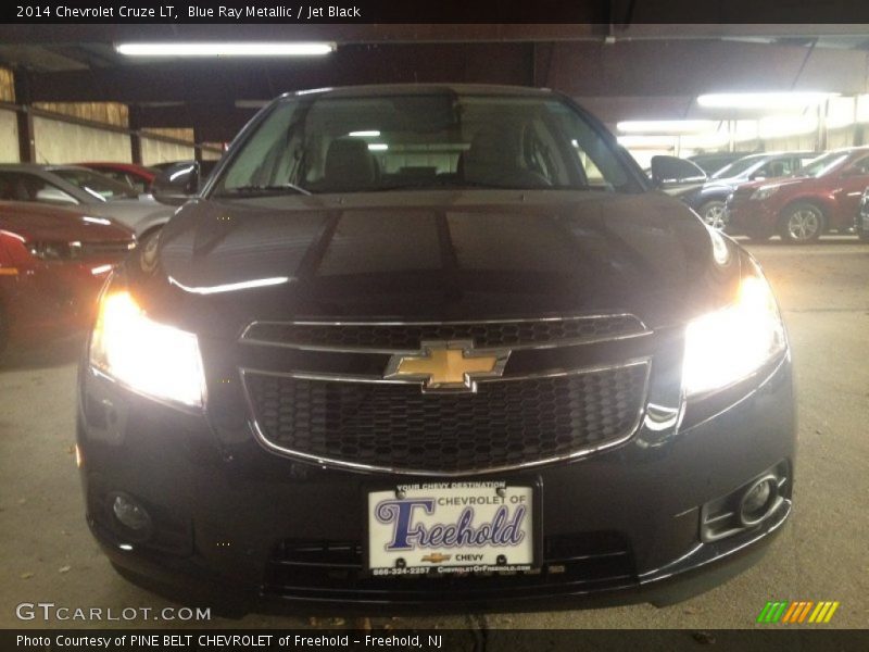 Blue Ray Metallic / Jet Black 2014 Chevrolet Cruze LT