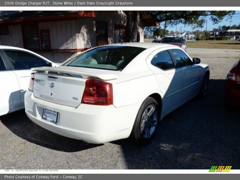 Stone White / Dark Slate Gray/Light Graystone 2006 Dodge Charger R/T