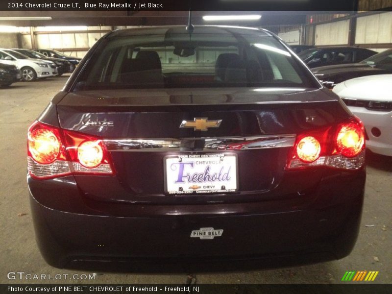 Blue Ray Metallic / Jet Black 2014 Chevrolet Cruze LT