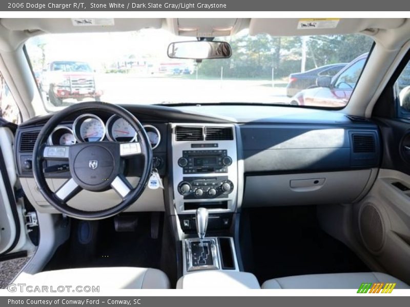 Stone White / Dark Slate Gray/Light Graystone 2006 Dodge Charger R/T