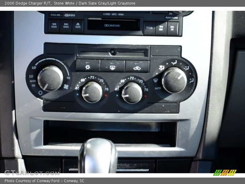 Stone White / Dark Slate Gray/Light Graystone 2006 Dodge Charger R/T