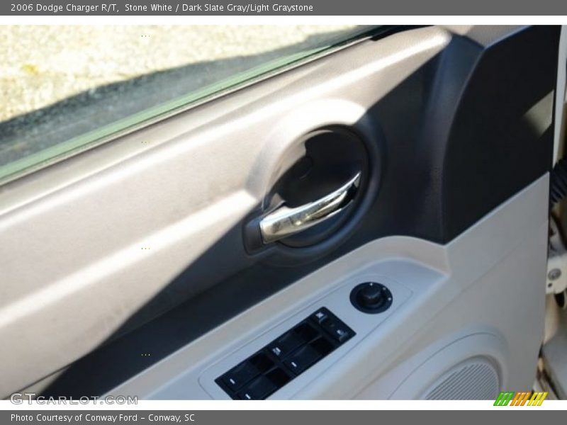 Stone White / Dark Slate Gray/Light Graystone 2006 Dodge Charger R/T