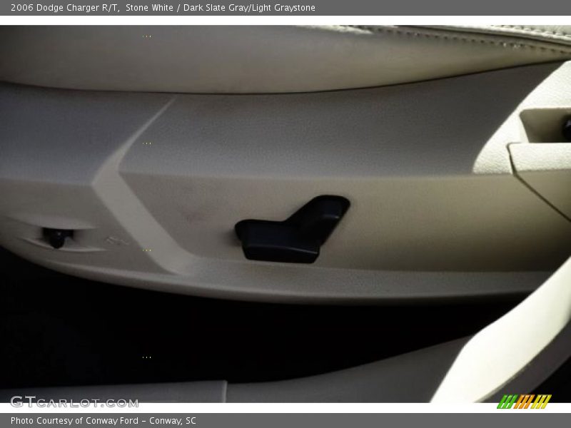 Stone White / Dark Slate Gray/Light Graystone 2006 Dodge Charger R/T