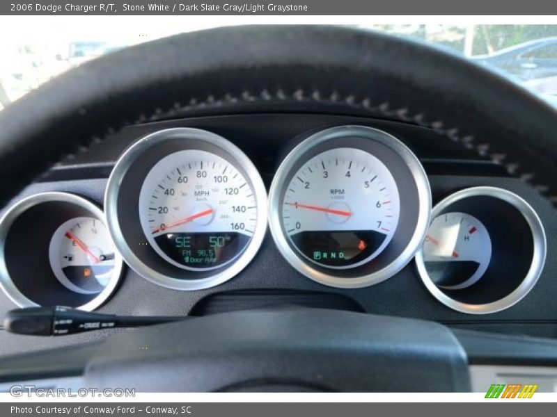 Stone White / Dark Slate Gray/Light Graystone 2006 Dodge Charger R/T