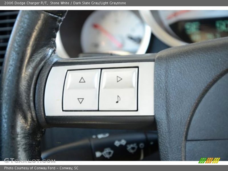 Stone White / Dark Slate Gray/Light Graystone 2006 Dodge Charger R/T