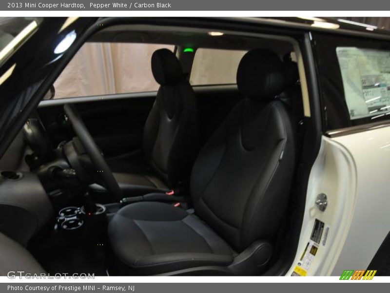 Pepper White / Carbon Black 2013 Mini Cooper Hardtop