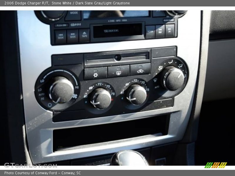 Stone White / Dark Slate Gray/Light Graystone 2006 Dodge Charger R/T
