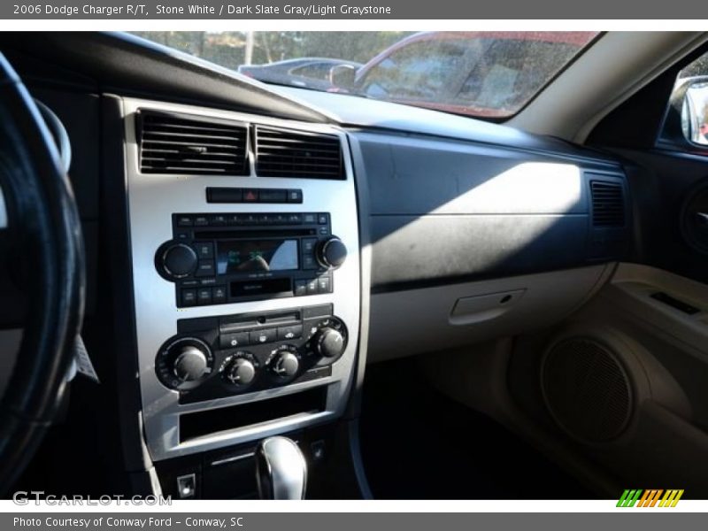 Stone White / Dark Slate Gray/Light Graystone 2006 Dodge Charger R/T