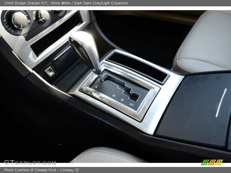 Stone White / Dark Slate Gray/Light Graystone 2006 Dodge Charger R/T