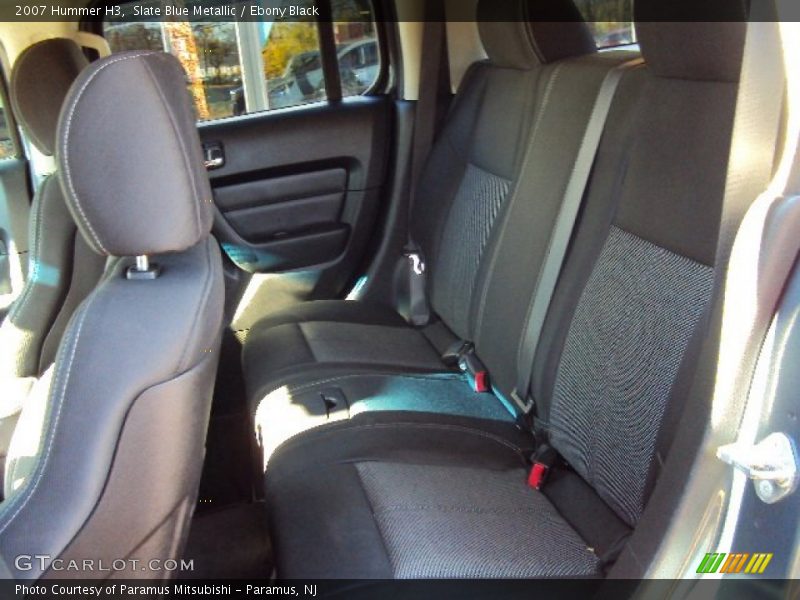 Slate Blue Metallic / Ebony Black 2007 Hummer H3
