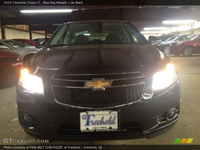 Blue Ray Metallic / Jet Black 2014 Chevrolet Cruze LT