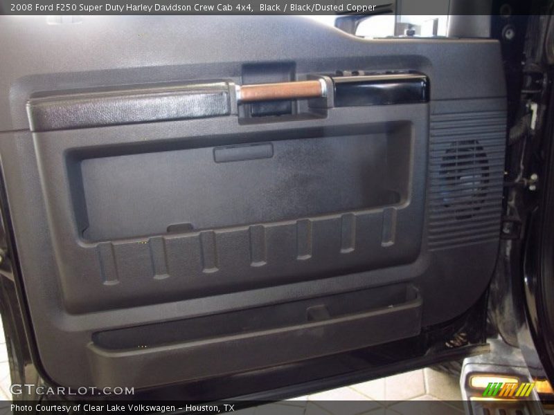 Black / Black/Dusted Copper 2008 Ford F250 Super Duty Harley Davidson Crew Cab 4x4