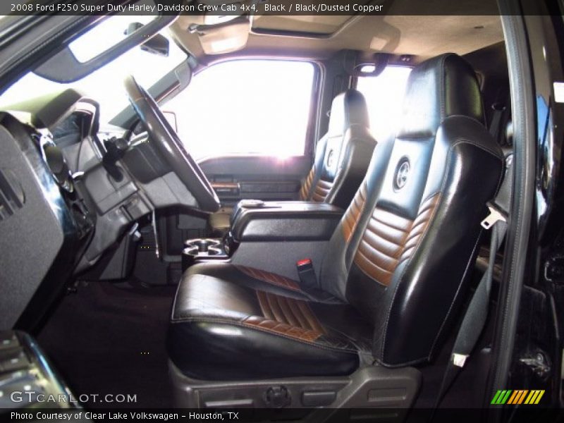 Front Seat of 2008 F250 Super Duty Harley Davidson Crew Cab 4x4