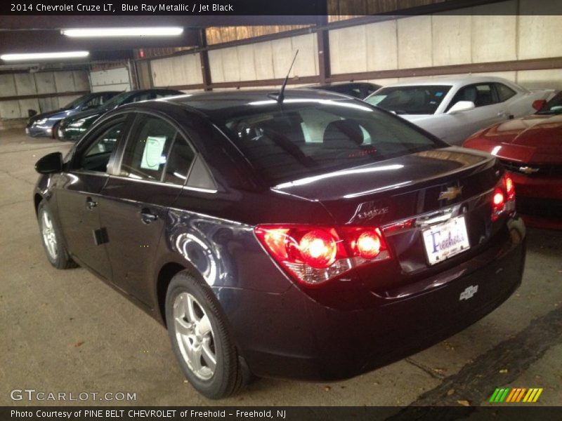 Blue Ray Metallic / Jet Black 2014 Chevrolet Cruze LT