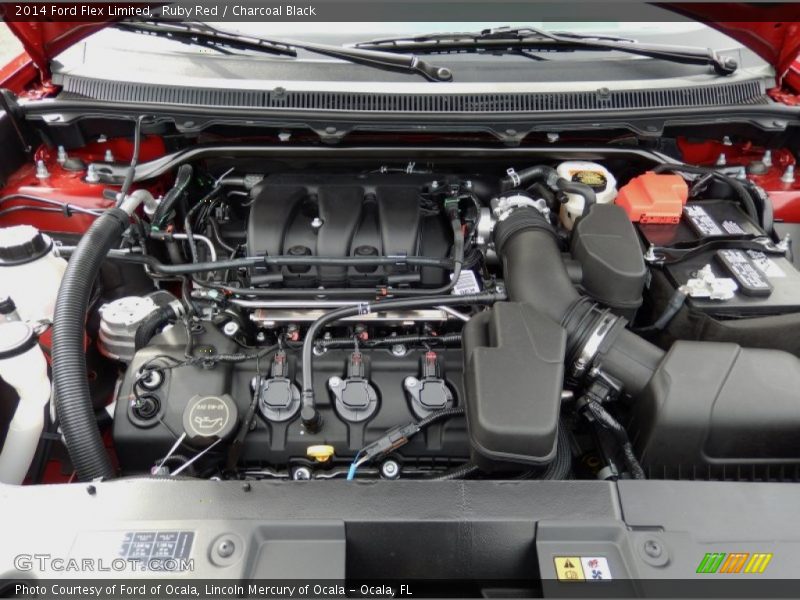  2014 Flex Limited Engine - 3.5 Liter DOHC 24-Valve Ti-VCT V6