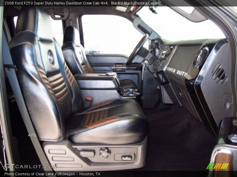 Front Seat of 2008 F250 Super Duty Harley Davidson Crew Cab 4x4