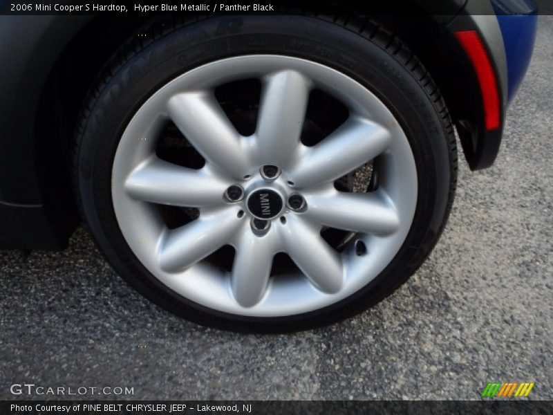 Hyper Blue Metallic / Panther Black 2006 Mini Cooper S Hardtop
