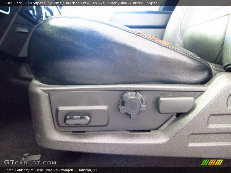 Black / Black/Dusted Copper 2008 Ford F250 Super Duty Harley Davidson Crew Cab 4x4