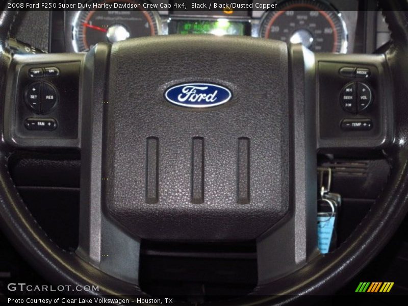 Black / Black/Dusted Copper 2008 Ford F250 Super Duty Harley Davidson Crew Cab 4x4