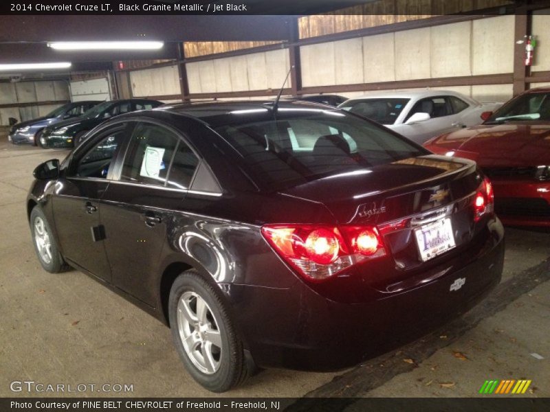Black Granite Metallic / Jet Black 2014 Chevrolet Cruze LT