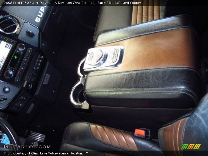 Black / Black/Dusted Copper 2008 Ford F250 Super Duty Harley Davidson Crew Cab 4x4