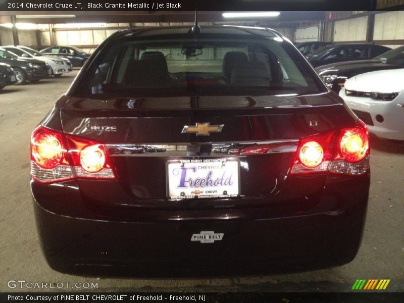 Black Granite Metallic / Jet Black 2014 Chevrolet Cruze LT