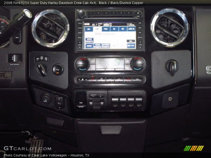 Black / Black/Dusted Copper 2008 Ford F250 Super Duty Harley Davidson Crew Cab 4x4