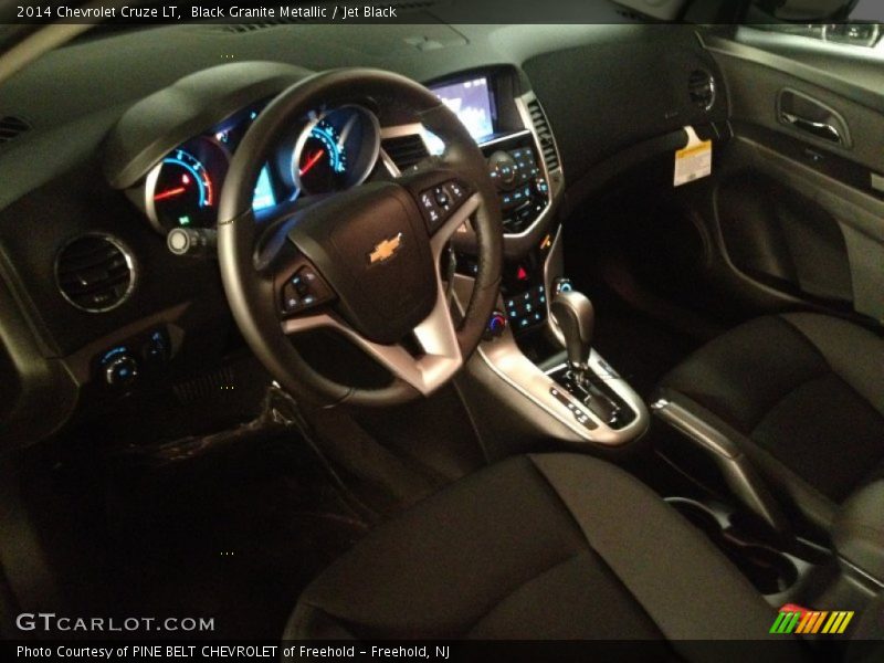 Black Granite Metallic / Jet Black 2014 Chevrolet Cruze LT