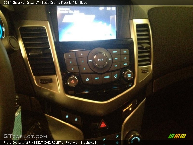 Black Granite Metallic / Jet Black 2014 Chevrolet Cruze LT