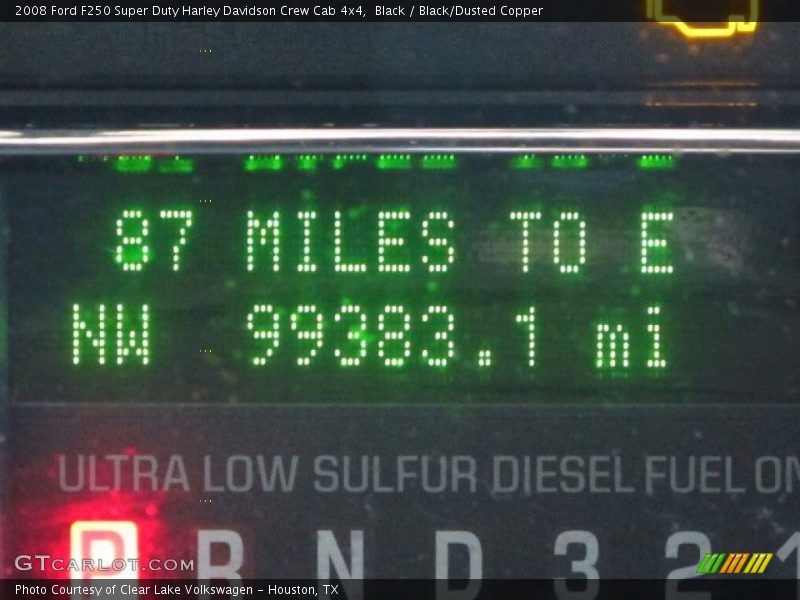 Black / Black/Dusted Copper 2008 Ford F250 Super Duty Harley Davidson Crew Cab 4x4