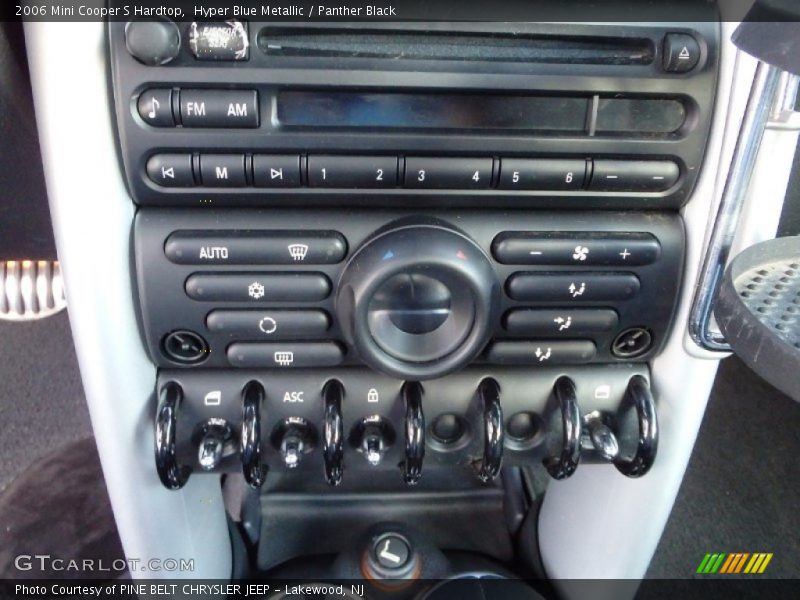 Hyper Blue Metallic / Panther Black 2006 Mini Cooper S Hardtop