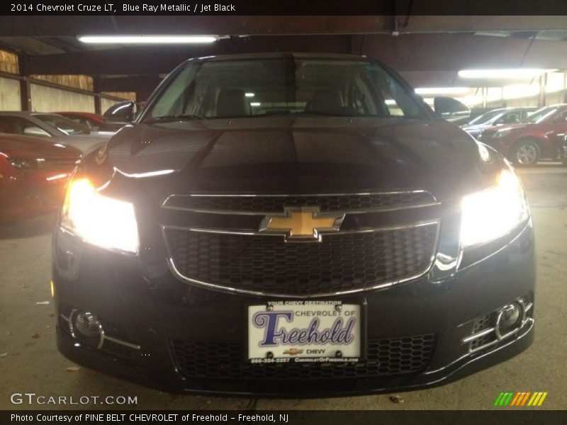 Blue Ray Metallic / Jet Black 2014 Chevrolet Cruze LT